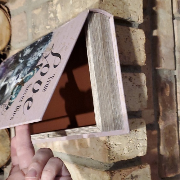 NWOT Gothic Skulls and Roses Storage Book- True Love Never Dies - Picture 6 of 10